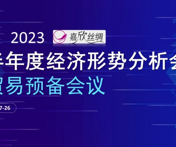 业务总额不变，业务质量提升 J9直营集团丝绸召开2023半年度经济局势分析会业务预备会议